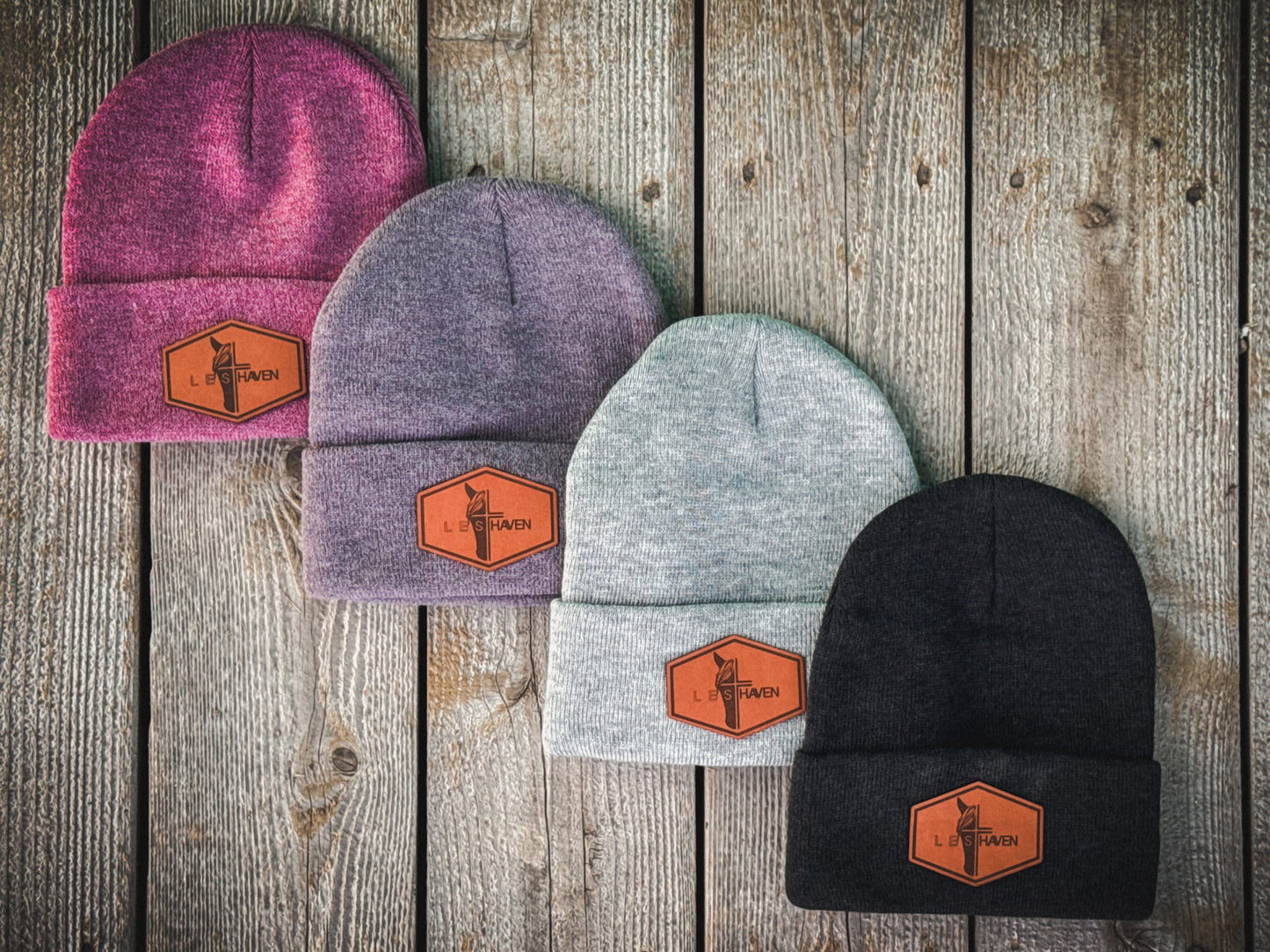 LES Haven Logo Beanies
