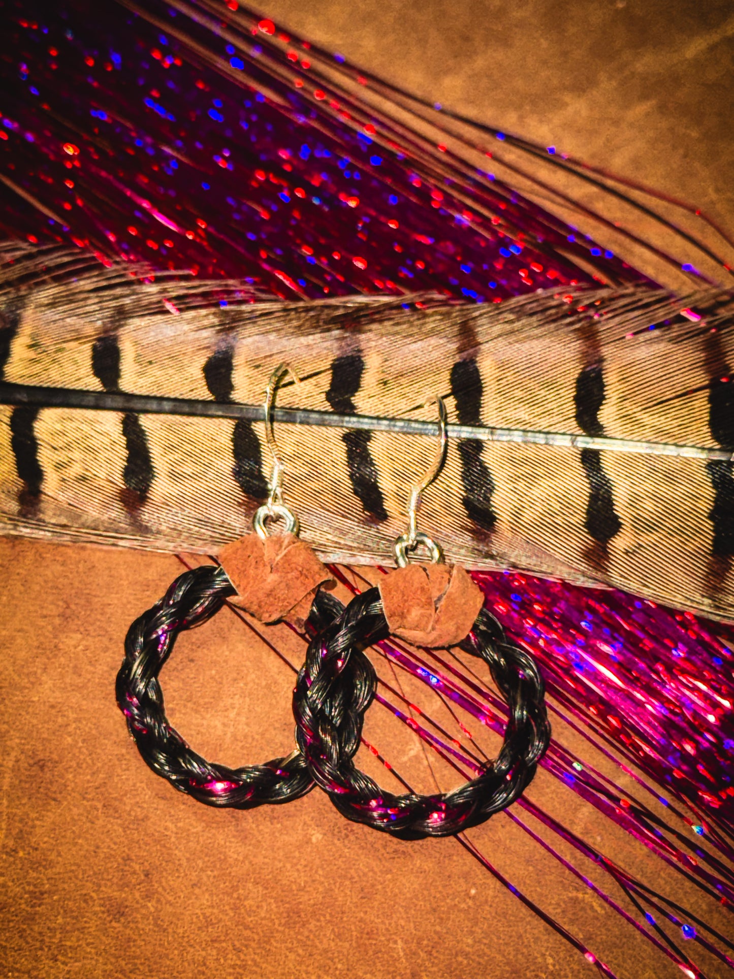 Adaya Horse Hair Hoops