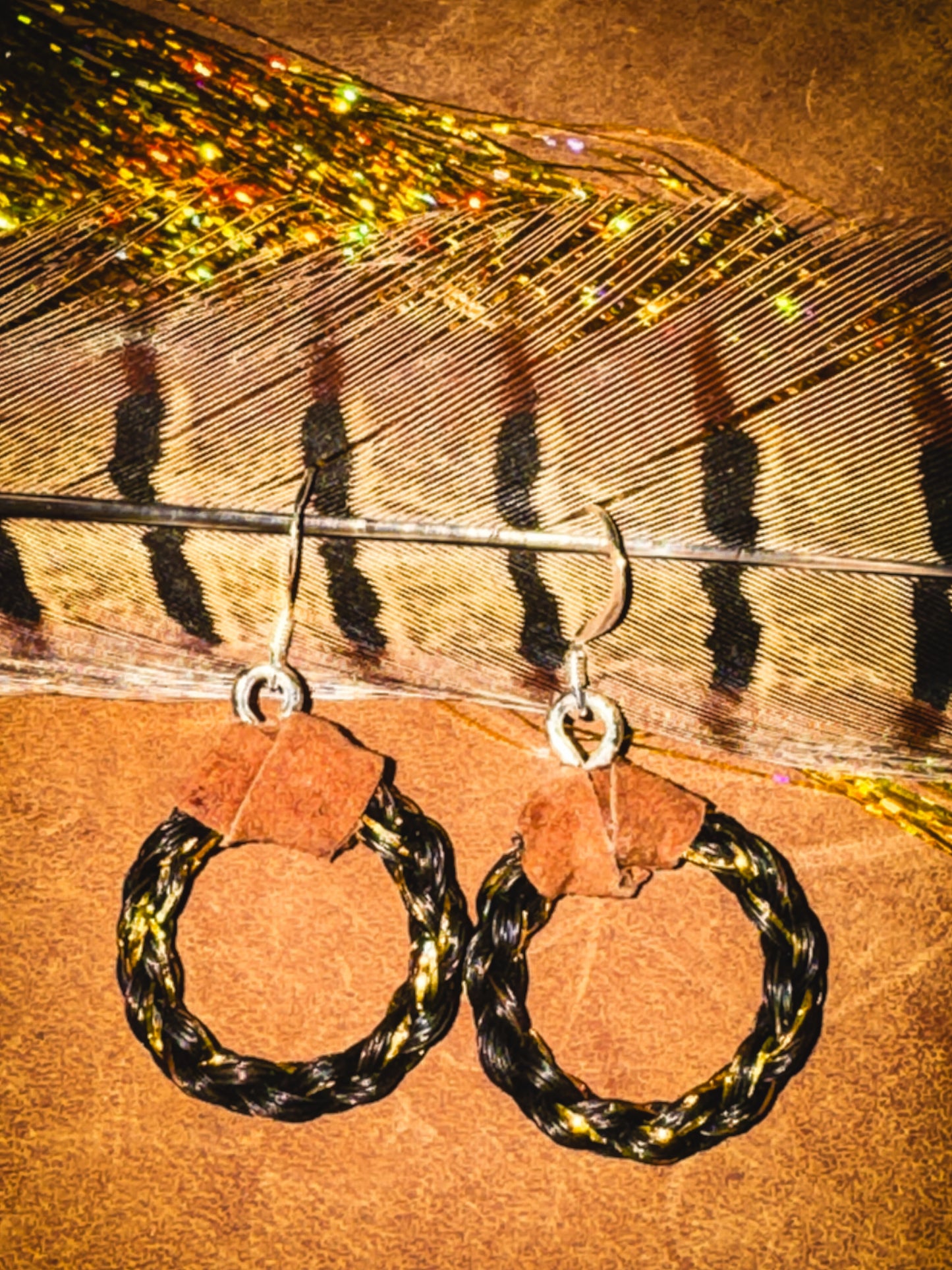 Adaya Horse Hair Hoops