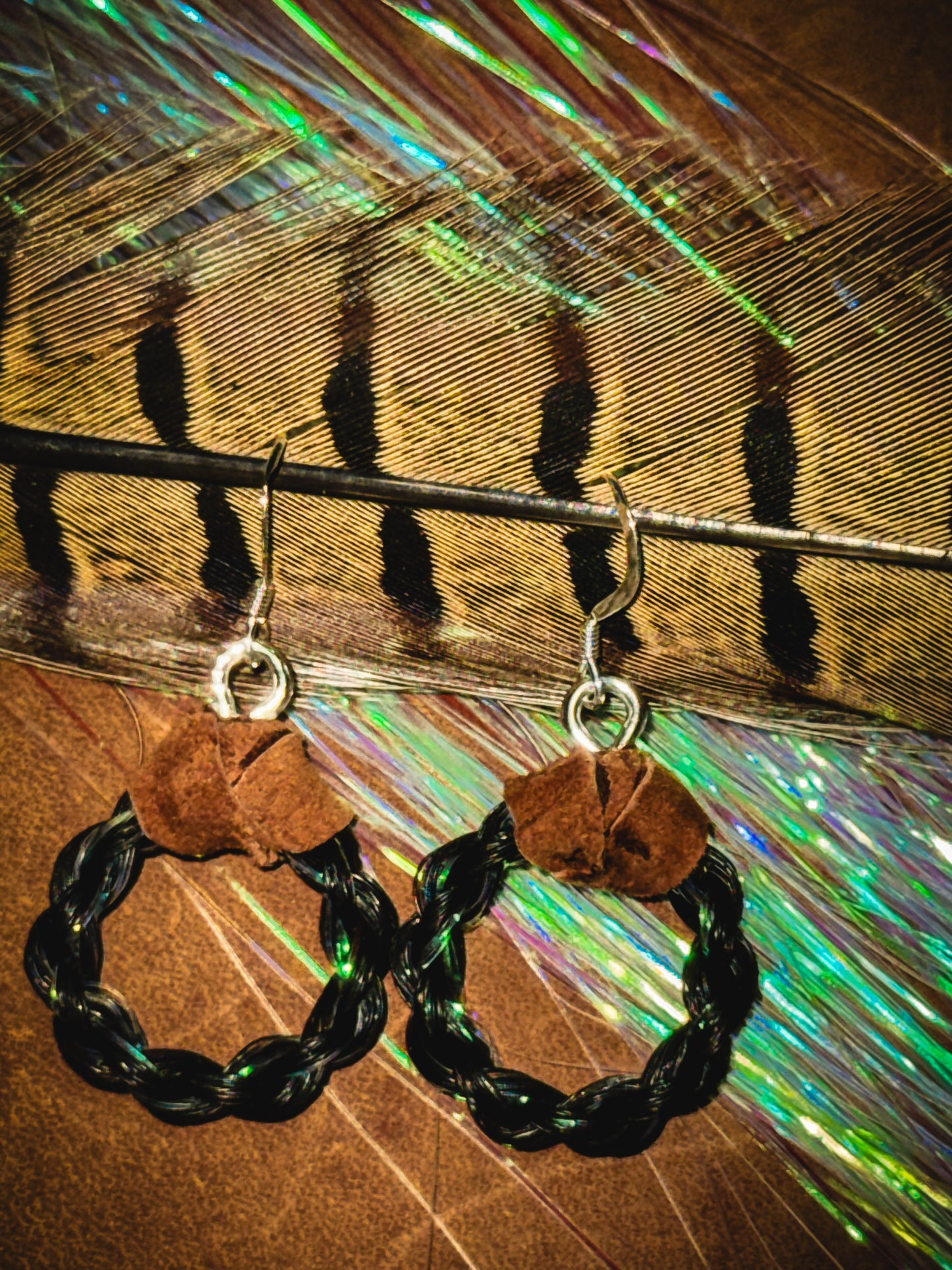 Adaya Horse Hair Hoops