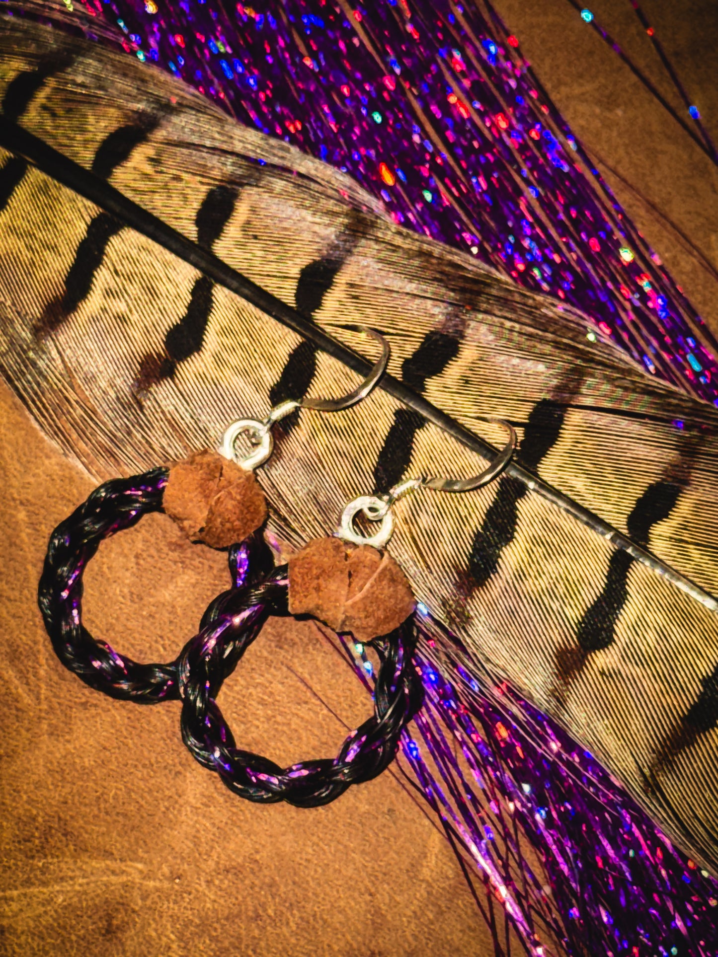 Adaya Horse Hair Hoops