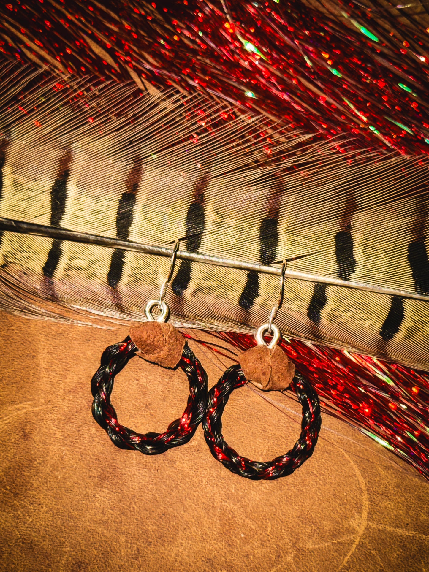 Adaya Horse Hair Hoops