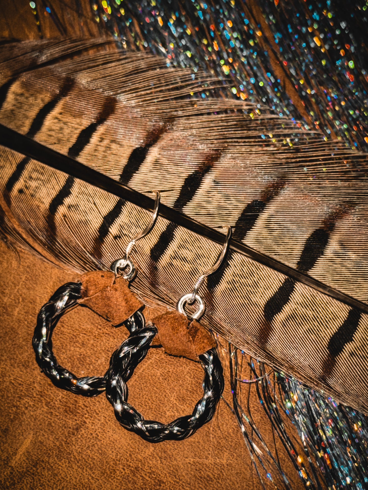 Adaya Horse Hair Hoops